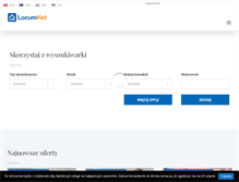 Tablet Screenshot of locumnet.pl