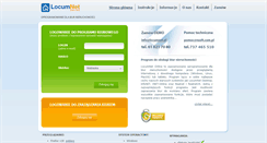 Desktop Screenshot of online.locumnet.pl